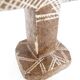 Moroccan stone candle holder – handcrafted, circa 1970