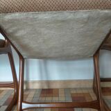 Scandinavian baumann sleigh chairs