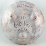 Ceramic tripod Le Brescou vintage Vallauris