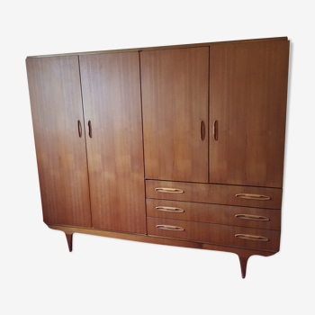 1960 Scandinavian design teak cabinet