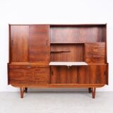 Vintage Dutch design sideboard with asymmetrical layout, 1960s