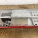 Red Industrial Bakelite Wall Light from Elektrosvit, 1970s