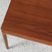Midcentury Danish smaller dining table in teak by Christian Linneberg 1960s