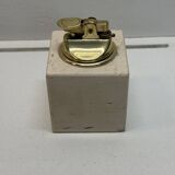 Travertine table lighter