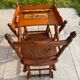 Antique convertible multifunctional high chair – 19th / early 20th century