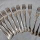 12 Christofle, Malmaison fish forks