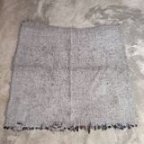 Moroccan Boucherouite rug white - 193 x 177 cm