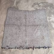 Moroccan Boucherouite rug white - 193 x 177 cm