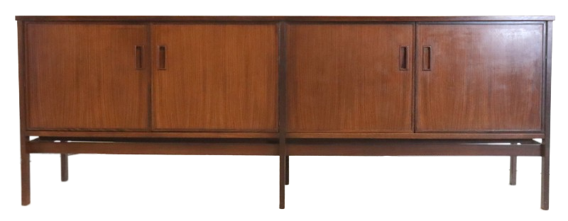 Vintage mid century sideboard xl "roggentin" | 220 cm