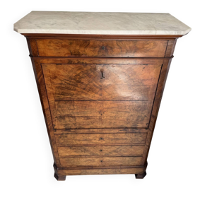 Secretaire, Louis, philippe, - ronce noyer
