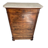 Secretaire, Louis, philippe, ronce de noyer