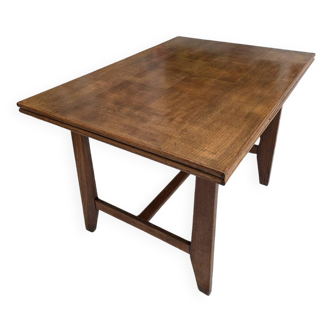 Art deco table with extensions