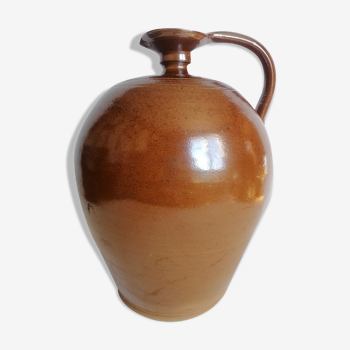 Ancient enamelled sandstone jug
