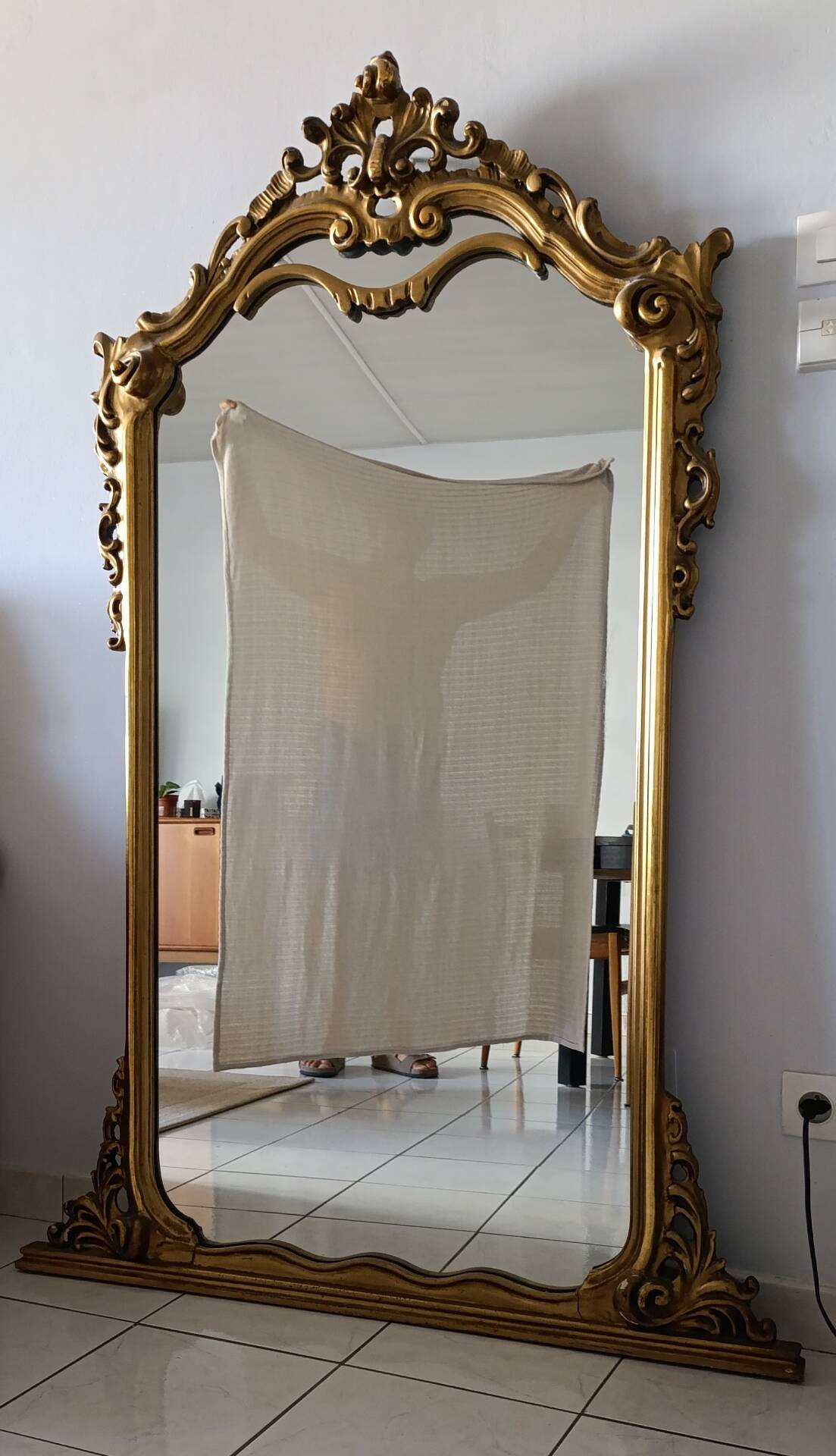 Miroir baroque style louis xv