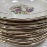 12 deep plates Digoin & Sarreguemines Nanteuil