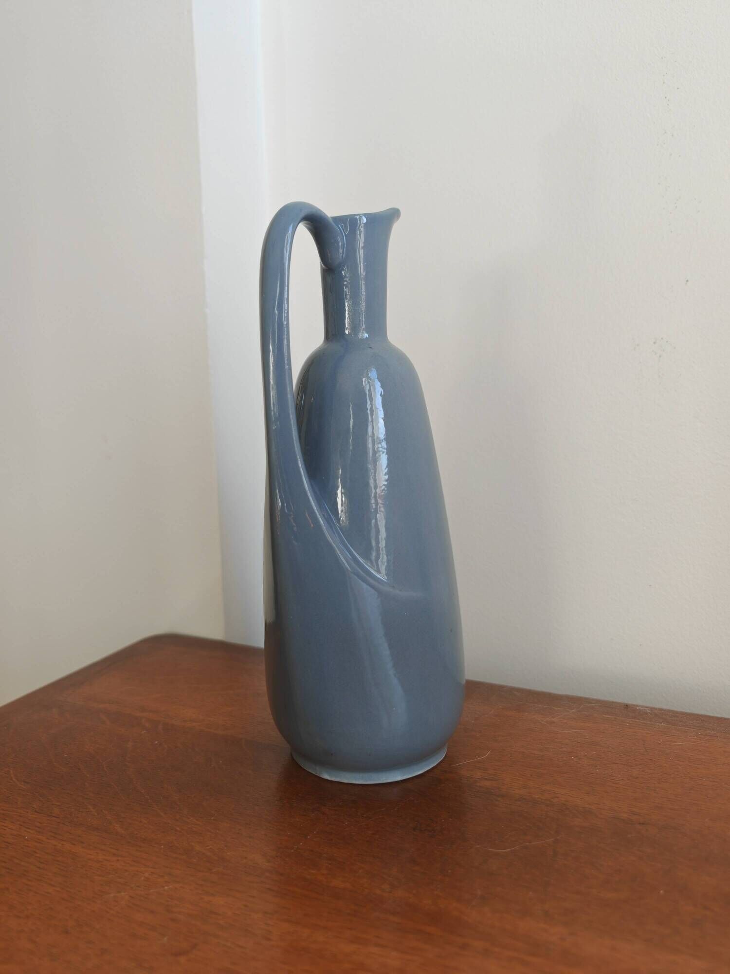 Vintage ceramic pitcher vase Fritz Van Daalen (K14/7) - 1950s