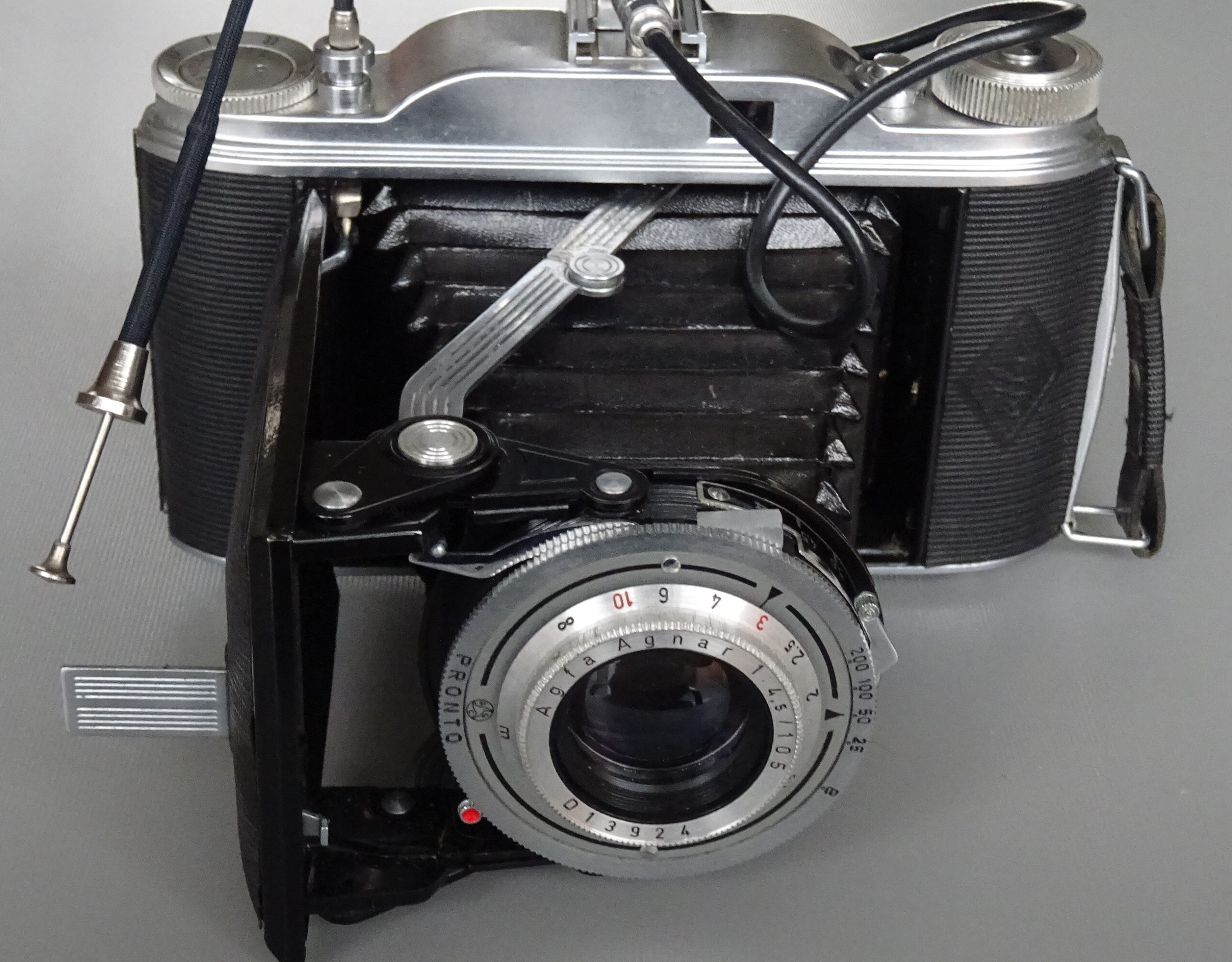 Vintage camera of reporters circa 1950