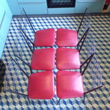 Suite 6 chairs Colette Guéden