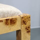 1940s Set of Four Brutalist Dining Chairs in Maple Finish, Czechoslovakia