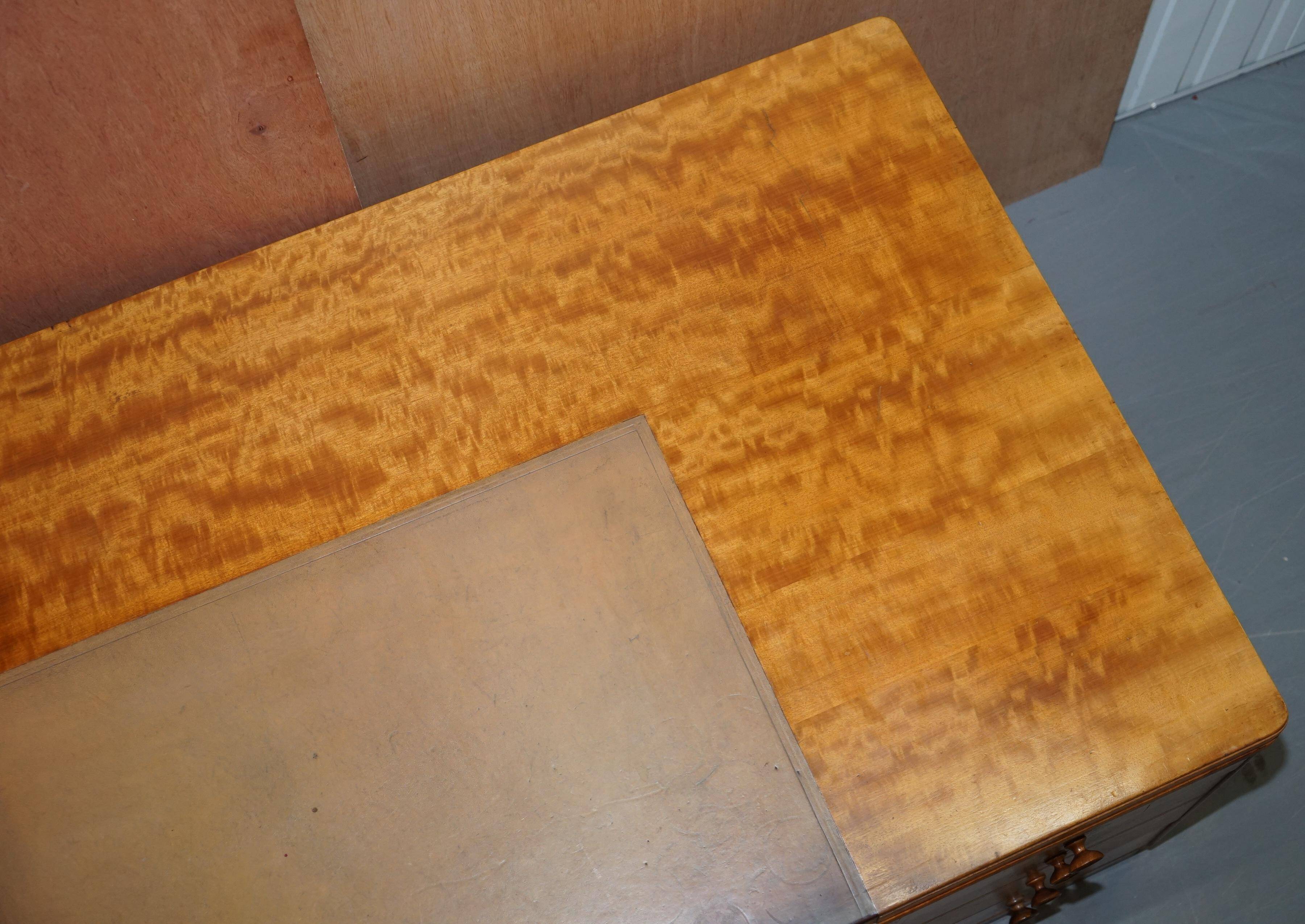 Double-faced desk stamped Waring & Gillow 1960