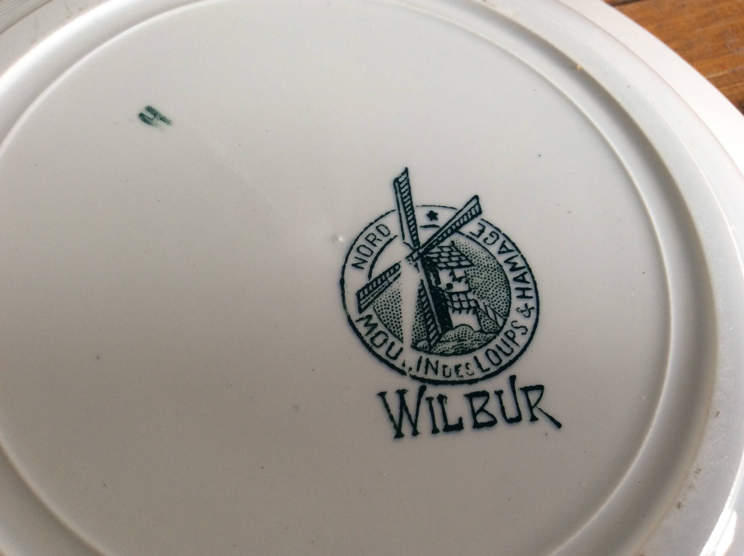 6 Terre de Fer soup plates