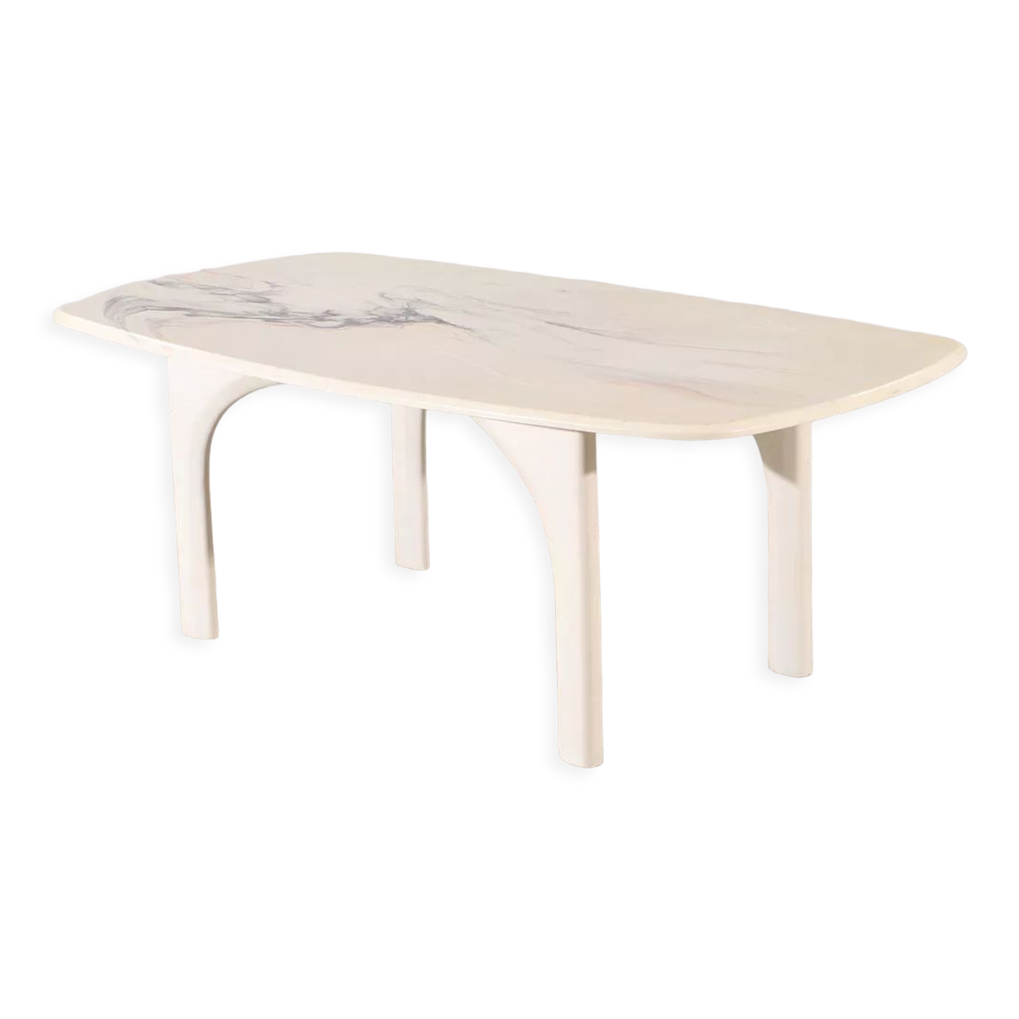 Table basse marmorino 20th century