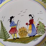 Regional décor plate