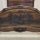 Louis XV style bed in walnut from the 1900s