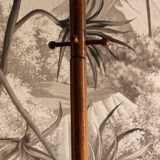 Parrot, wooden coat rack, 70s