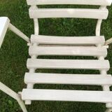 4 garden armchairs