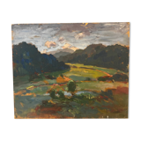 Mount Sainte Victoire, Robert Fleurent, 1950s