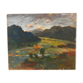 Mount Sainte Victoire, Robert Fleurent, 1950s