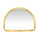 Miroir Hillebrand vintage demi-rond avec éclairage