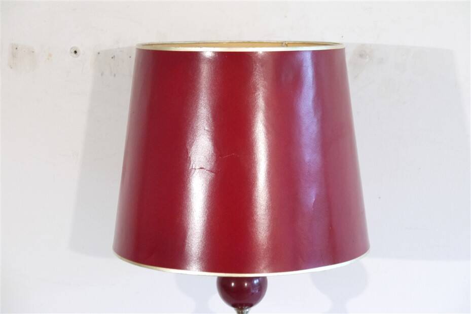 Vintage metal lamp from the 1970s
