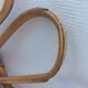 Miroir soleil rotin original vintage 70 59x27cm