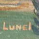 Tableau HST "Olive Grove" South of France signed Lunel