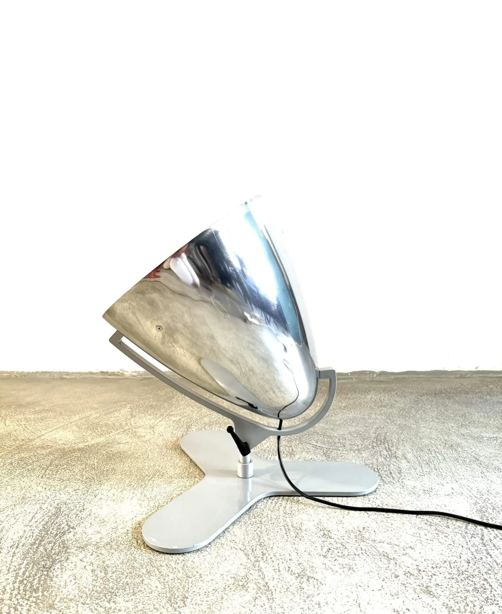 Faro 'Base 2' Floor Lamp By Hannes Wettstein For Pallucco, Italy, 1980S