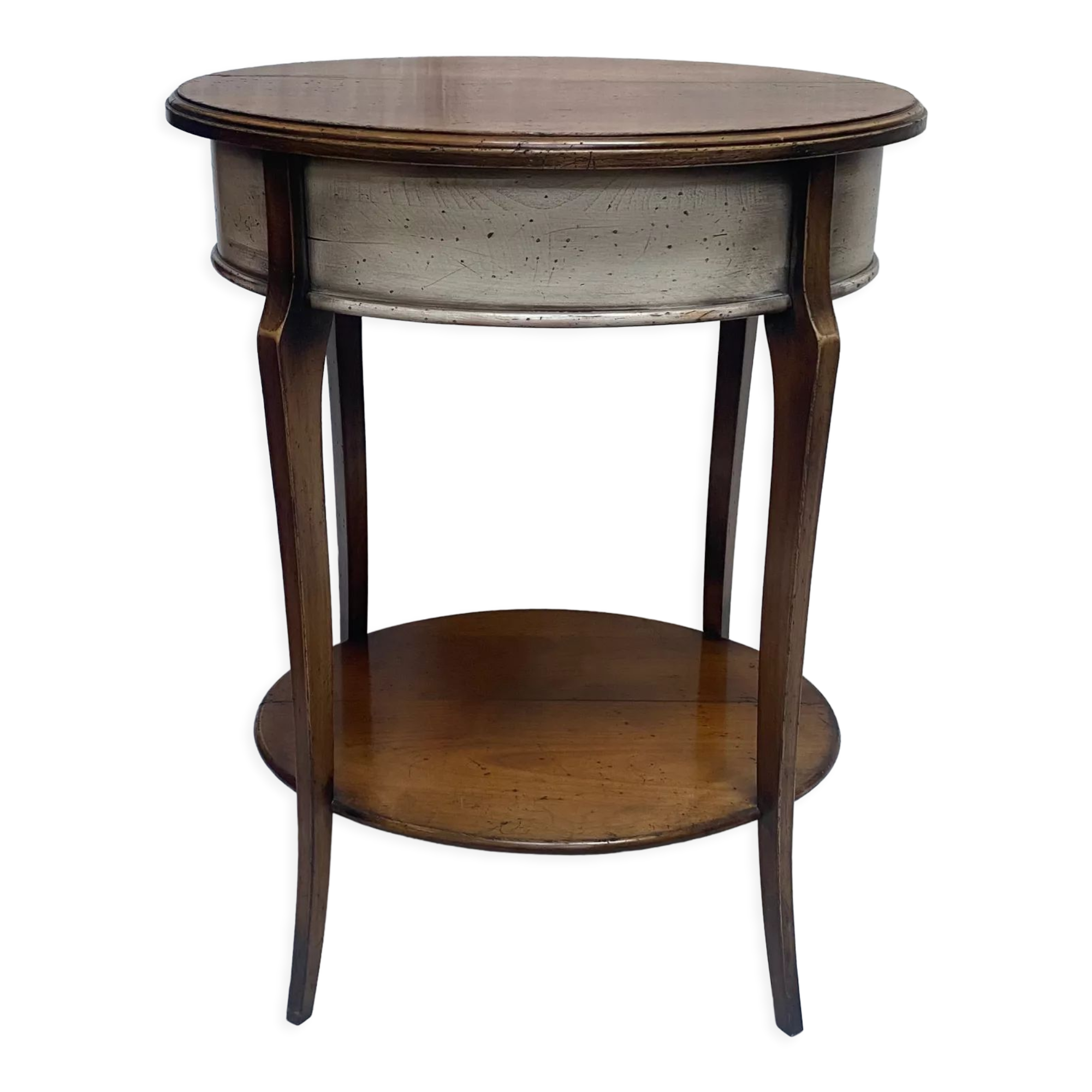 Louis XV style pedestal console, Shabby Chic