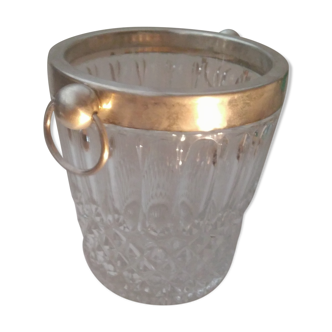 Crystal ice bucket