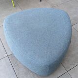 Triangular pouf
