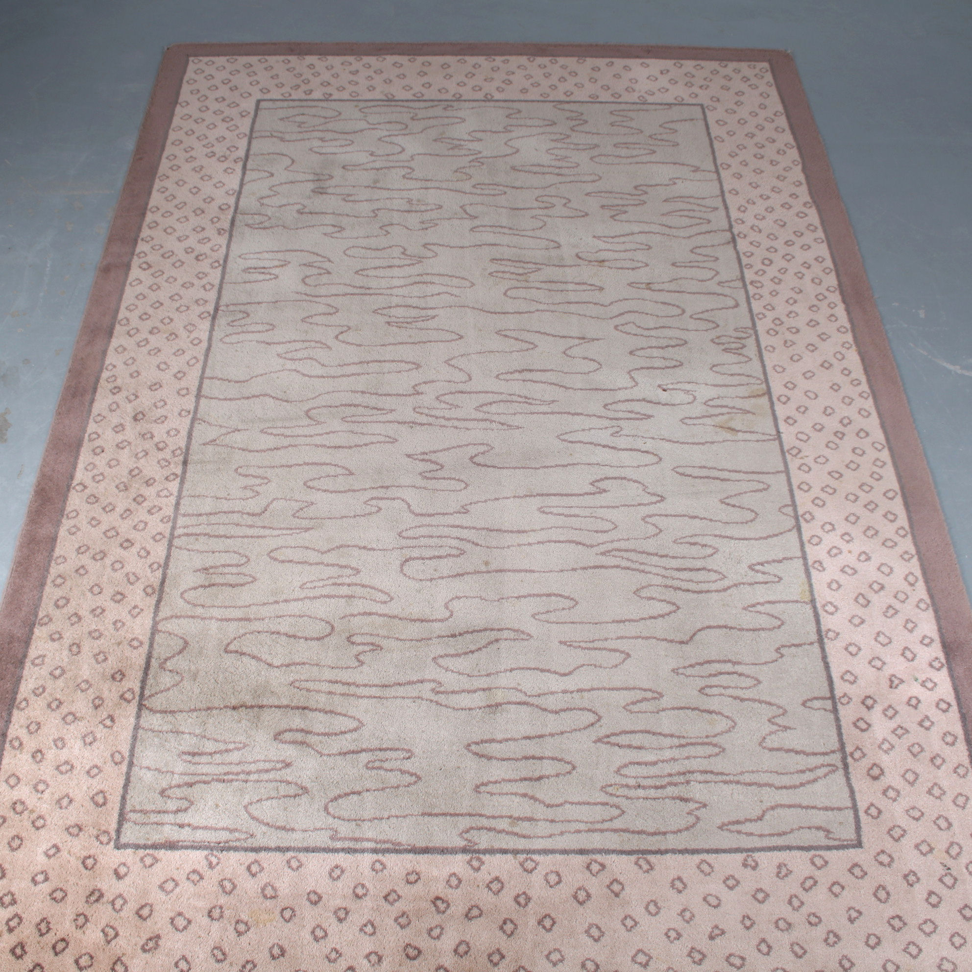 Tapis des années 1980 par Andrée Putman pour Gérard Toulemonde, France