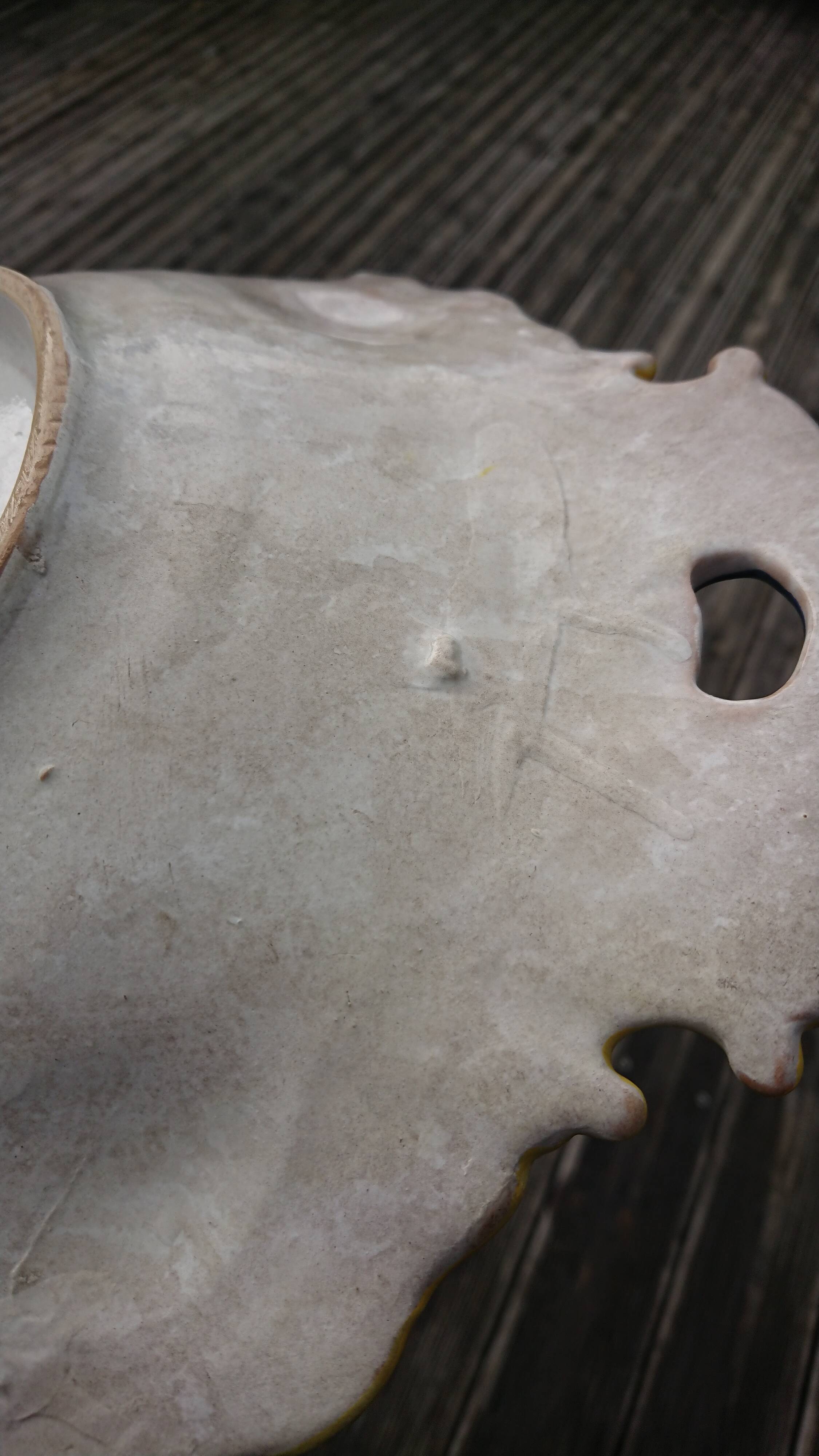 Hand-painted open dish