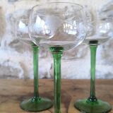 Service de 6 verres Alsace en cristal