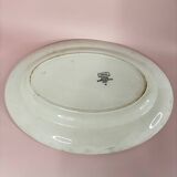 Digoin Sarreguemines dish Corsica model blue