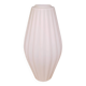 White Ribbed Opaline Drop Lampshade, Circa 1960