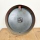 Industrial factory wall clock from Pragotron 1950s