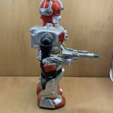 Red and silver Zadak robot