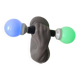 JC Peiré Jean-Claude dumbbell wall light Dumbbell Arm 80s Postmodern Sc
