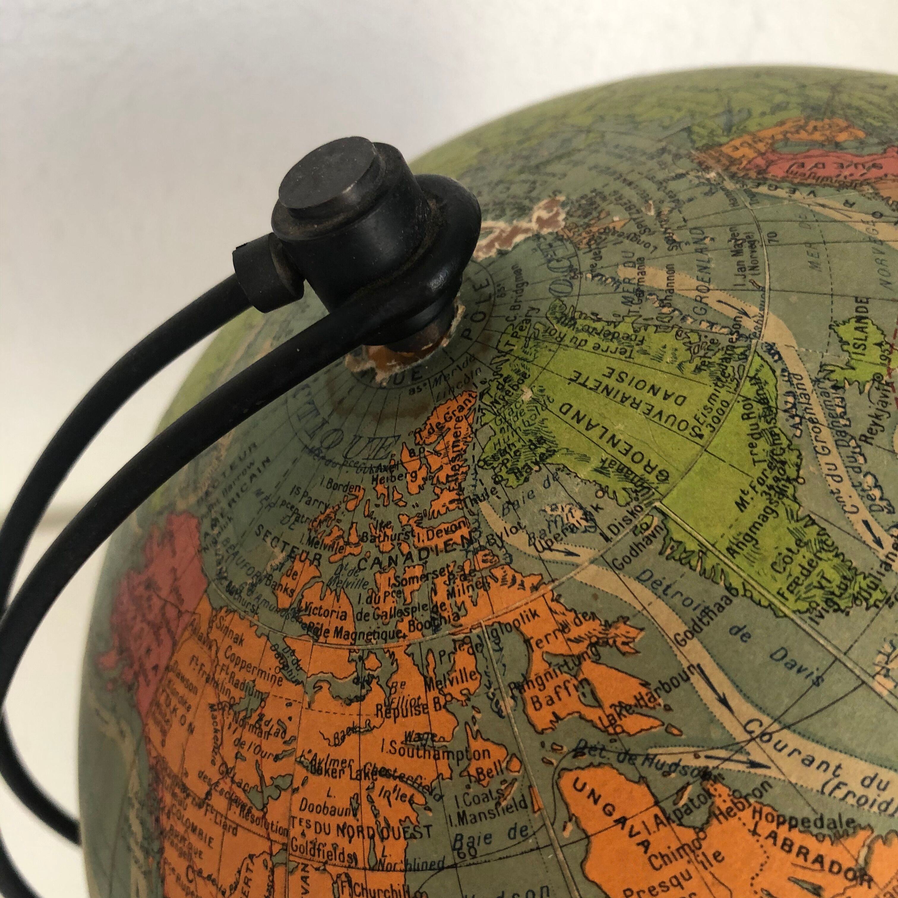 Vintage Globe 1960 Perrina glass - 29 cm