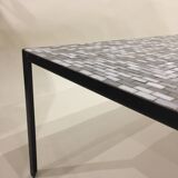 60s grey ceramic coffee table